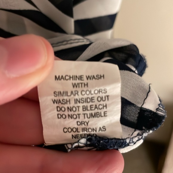 Nautical Stripped blouse- sleeveless - Picture 8 of 8